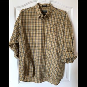 Van Heusen plaid button down